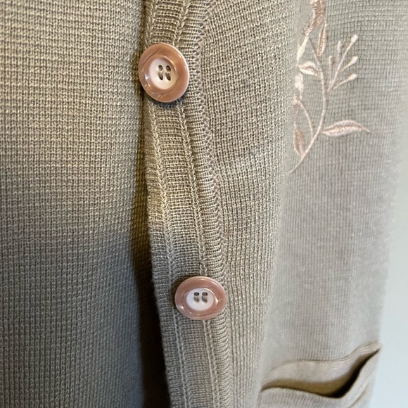 Grandma core vintage vest / cardigan - Picture 2 of 4